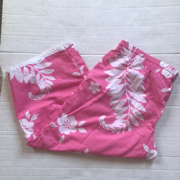PINK Victoria's Secret Other - PINK Victoria’s Secret palm leaves pajama pants